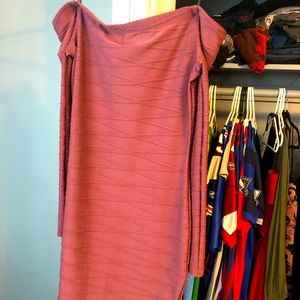 Off the shoulder dress